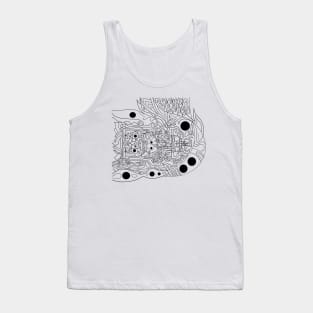 Mayan alien astronaut ecopop Tank Top